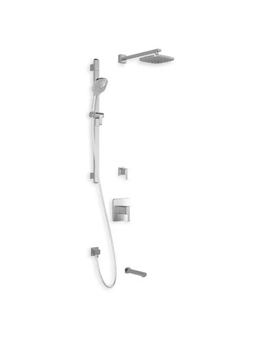 Kalia Grafik TD3 Aquatonik T/P Shower System With Wallarm