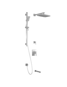 Kalia Grafik TD3 Premia Aquatonik T/P Shower System With Wallarm