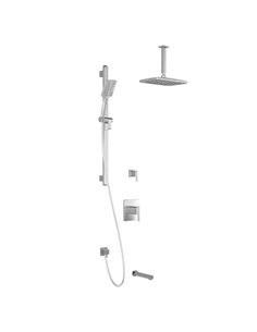 Kalia Grafik TD3 Premia Aquatonik T/P Shower System Vertical Ceiling Arm
