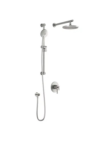 Kalia Roundone TCD1 Aquatonik T/P Coaxial Shower System With Wallarm