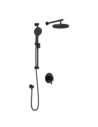 Kalia Roundone TCD1 Plus Aquatonik T/P Coaxial Shower System With Wallarm