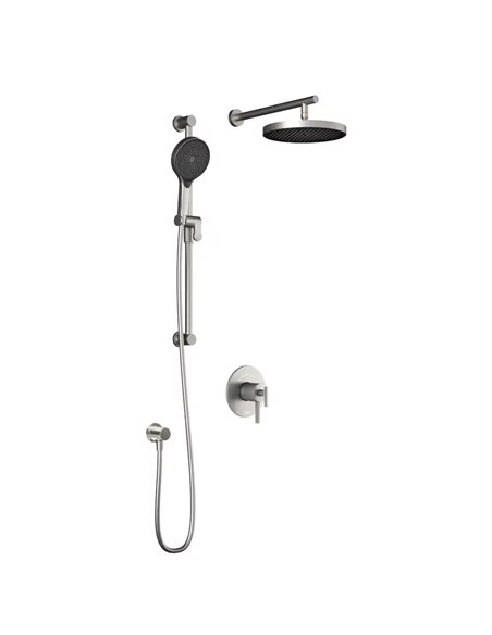 Kalia Roundone TCD1 Plus Aquatonik T/P Coaxial Shower System With Wallarm
