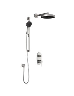 Kalia Roundone TD2 Premia Aquatonik T/P With Diverter Shower System With Wallarm