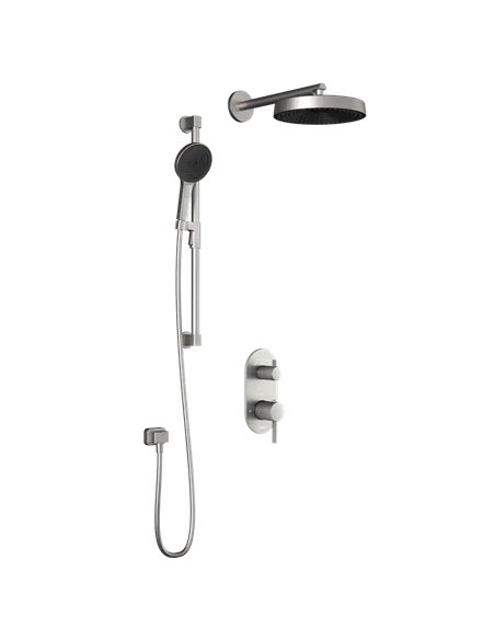 Kalia Roundone TD2 Premia Aquatonik T/P With Diverter Shower System With Wallarm