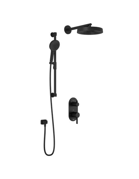 Kalia Roundone TD2 Premia Aquatonik T/P With Diverter Shower System With Wallarm