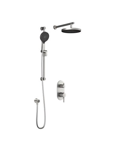 Kalia Roundone TD2 Plus Aquatonik T/P With Diverter Shower System With Wallarm