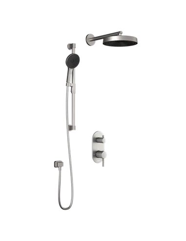 Kalia Roundone TD2 Premia Aquatonik T/P With Diverter Shower System With Wallarm