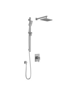 Kalia Squareone TCD1 Aquatonik T/P Coaxial Shower System With Wallarm