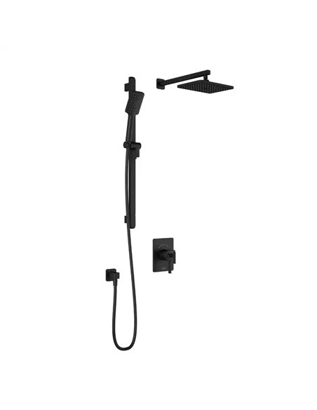 Kalia Squareone TCD1 Aquatonik T/P Coaxial Shower System With Wallarm