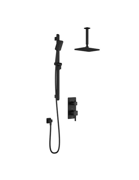 Kalia Squareone TD2 Aquatonik T/P With Diverter Shower System With Vertical Ceiling Arm
