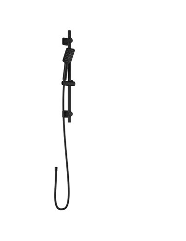 Kalia Sobrio 2-Jet Handshower, Wallbar And 60" Flexible Metal Hose Assembly