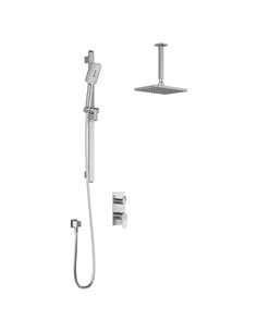 Kalia Moroka TD2 Aquatonik T/P With Diverter Shower System With Vertical Ceiling Arm