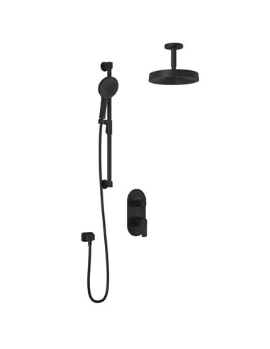 Kalia Moroka TD2 Premia Aquatonik T/P With Diverter Shower System With Vertical Ceiling Arm