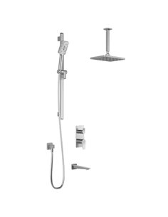 Kalia Moroka TD3 Aquatonik T/P With Diverter Shower System With Vertical Ceiling Arm