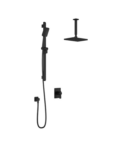 Kalia Moroka TCD1 Aquatonik T/P Coaxial Shower System With Vertical Ceiling Arm