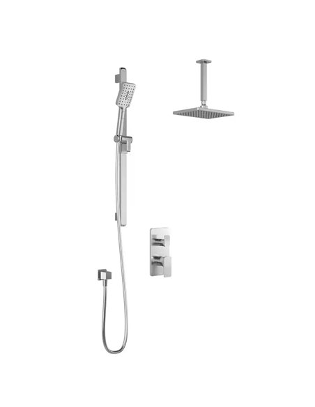 Kalia Kareo TD2 Aquatonik T/P With Diverter Shower System With Vertical Ceiling Arm