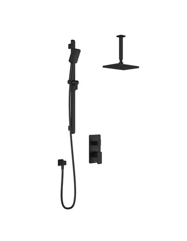 Kalia Kareo TD2 Aquatonik T/P With Diverter Shower System With Vertical Ceiling Arm