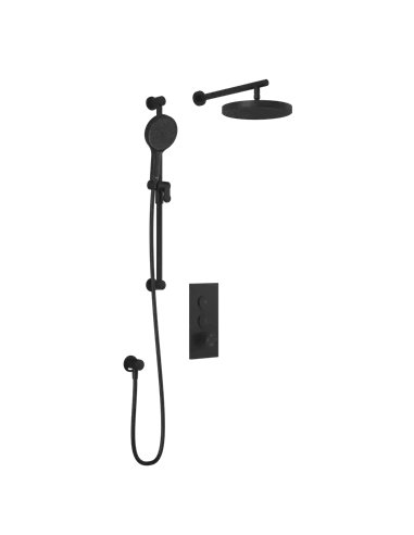 Kalia Roundone TB2 Plus Aquatonik T/P Push-Button Shower System With Wallarm