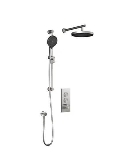 Kalia Moroka TB2 Plus Aquatonik T/P Push-Button Shower System With Wallarm