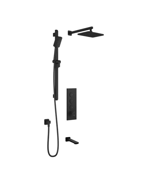 Kalia Moroka TB3 Aquatonik T/P Push-Button Shower System With Wallarm