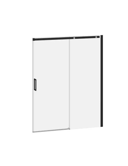 Kalia Vivio Alcove Sliding Shower Door 2 Panels 60"X75" Clear Duraclean Glass