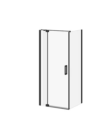 Kalia Distink With Kaliaprotek (Box 1 Of 2)36"X77" 2-Panel Pivot Shower Door Duraclean Glass With Film For Corner Installation