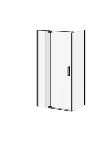 Kalia Distink With Kaliaprotek (Box 1 Of 2) 42"X77" 2-Panel Pivot Shower Door Duraclean Glass With Film For Corner Installation