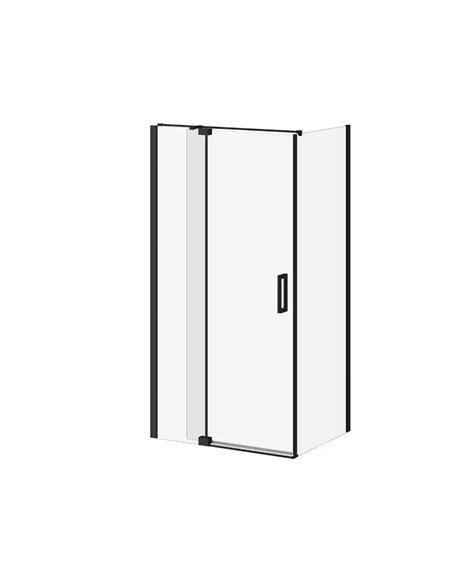 Kalia Distink With Kaliaprotek (Box 1 Of 2) 42"X77" 2-Panel Pivot Shower Door Duraclean Glass With Film For Corner Installation
