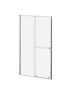 Kalia Balancia (Box 1 Of 2) 48"X79" Sliding Shower Door Duraclean Glass - Fixed Panel For Alcove Installation Bright