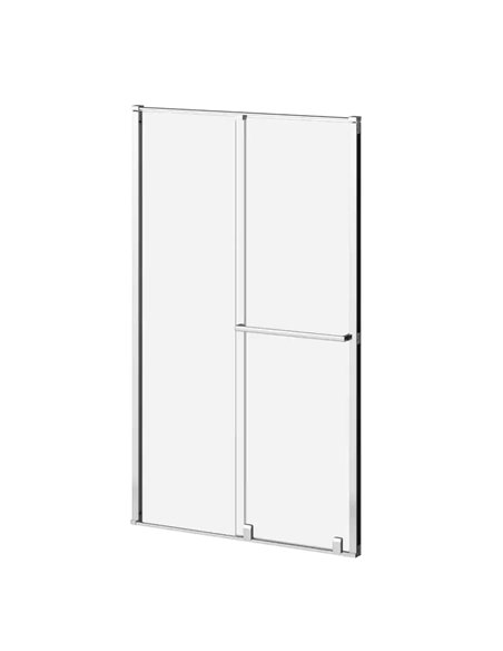 Kalia Balancia (Box 2 Of 2) 48"X79" Sliding Shower Door Duraclean Glass - Mobile Panel For Alcove Installation Bright