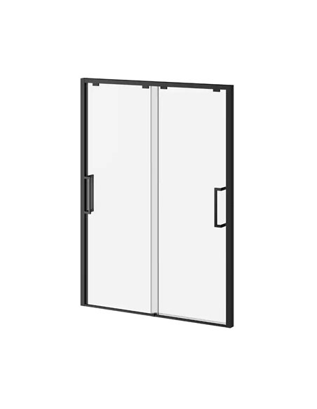 Kalia Ikonik Bypass (Box 1 Of 2) 60"X79" Sliding Shower Door Duraclean Glass - One Mobile Panel With Jambs For Alcove Installati