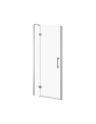 Kalia Enkel 2-Panel Pivot Shower Door 36"X74" For Alcove Installation Clear Glass