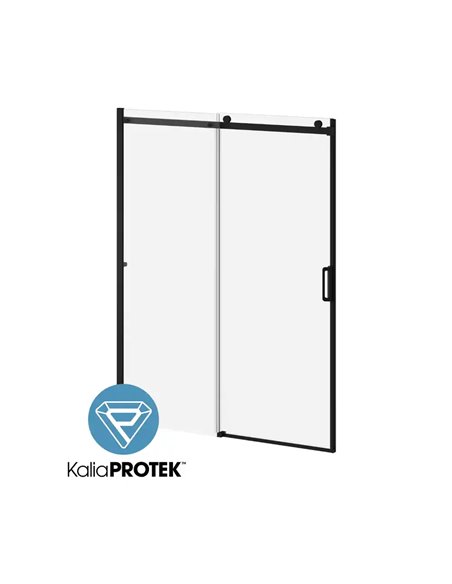 Kalia K3 With Kaliaprotek (Box 2 Of 2)60"X77" Alcove Sliding Shower Door - Fixed Panel Clear Glass