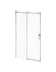 Kalia Koncept Evo With Kaliaprotek 48"X77" Sliding Shower Door Duraclean Glass With Protective Film - Fixed Panel And Mobile Pan