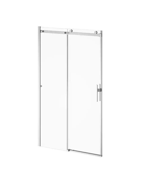 Kalia Koncept Evo With Kaliaprotek 48"X77" Sliding Shower Door Duraclean Glass With Protective Film - Fixed Panel And Mobile Pan