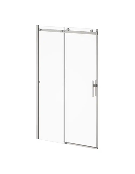 Kalia Koncept Evo With Kaliaprotek 48"X77" Sliding Shower Door Duraclean Glass With Protective Film - Fixed Panel And Mobile Pan