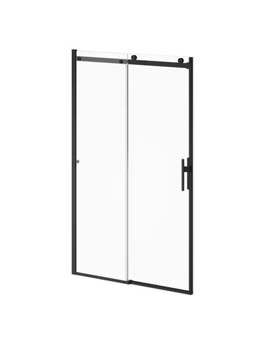 Kalia Koncept Evo With Kaliaprotek 48"X77" Sliding Shower Door Duraclean Glass With Protective Film - Fixed Panel And Mobile Pan
