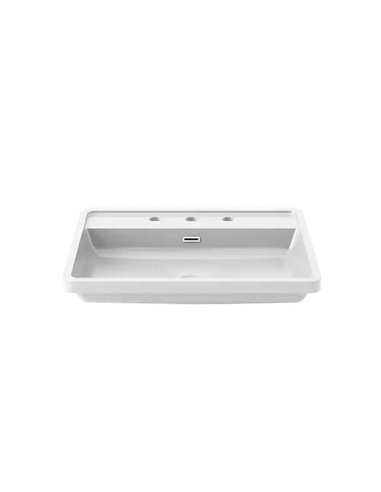 Kalia Ekla Castylat Lavatory - Bathroom Sink (3 Holes For Widespread Faucet)