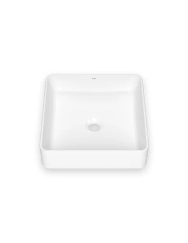 Kalia Urba Square Porcelain Washbasin With Neopur Coating For Drop-In Installation