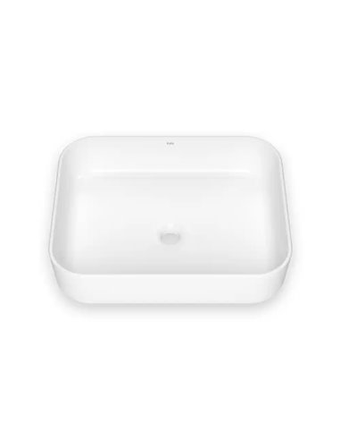Kalia Urba Oblong Porcelain Washbasin With Neopur Coating For Drop-In Installation
