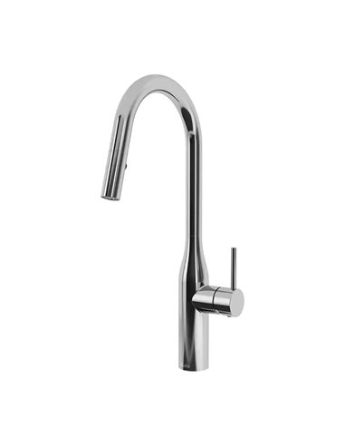 Kalia Kaviar Single Handle Kitchen Faucet Pull-Down Dual Spray