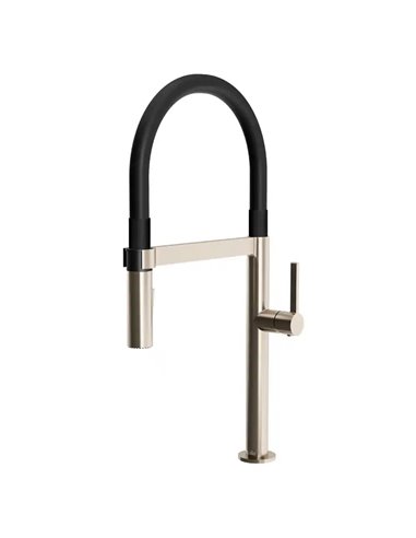 Kalia Exki Diver PVC Hose Single Handle Kitchen Faucet Pull-Down Dual Spray