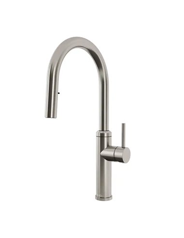 Kalia Enora Diver Single Handle Kitchen Faucet Pull-Down Dual Spray
