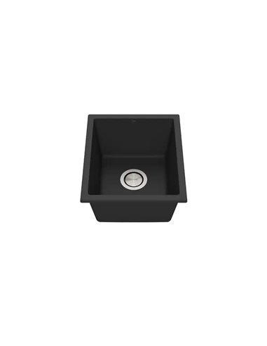 Kalia Bacia 15 Granistone Bar Sink 15" With Drain For Undermount Or Drop-In Installation