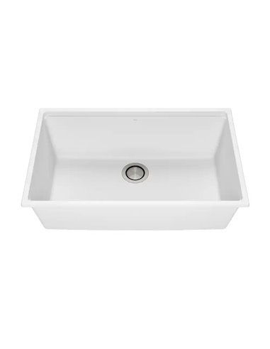 Kalia Bacia 31 Granistone Single Bowl Kitchen Sink 31" With Drain And Silicone Mat For Undermount Installation