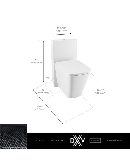 DXV Modulus 1-Piece Elongated Toilet