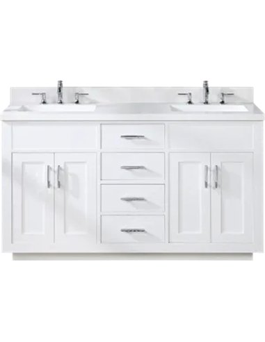 Fairmont Designs Brookings 60" Double Bowl Vanity Cabinet Only 