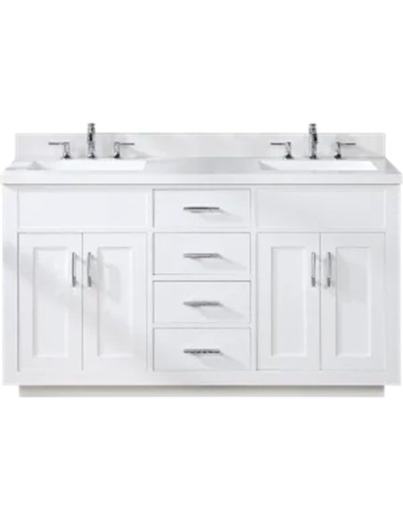 Fairmont Designs Brookings 60" Double Bowl Vanity Cabinet Only 
