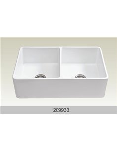 Bosco 209033 Fireclay Apron Series Kitchen Sink  
