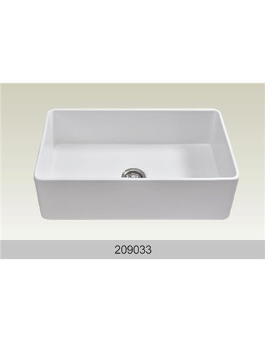 Bosco 209030 Fireclay Apron Series Kitchen Sink  